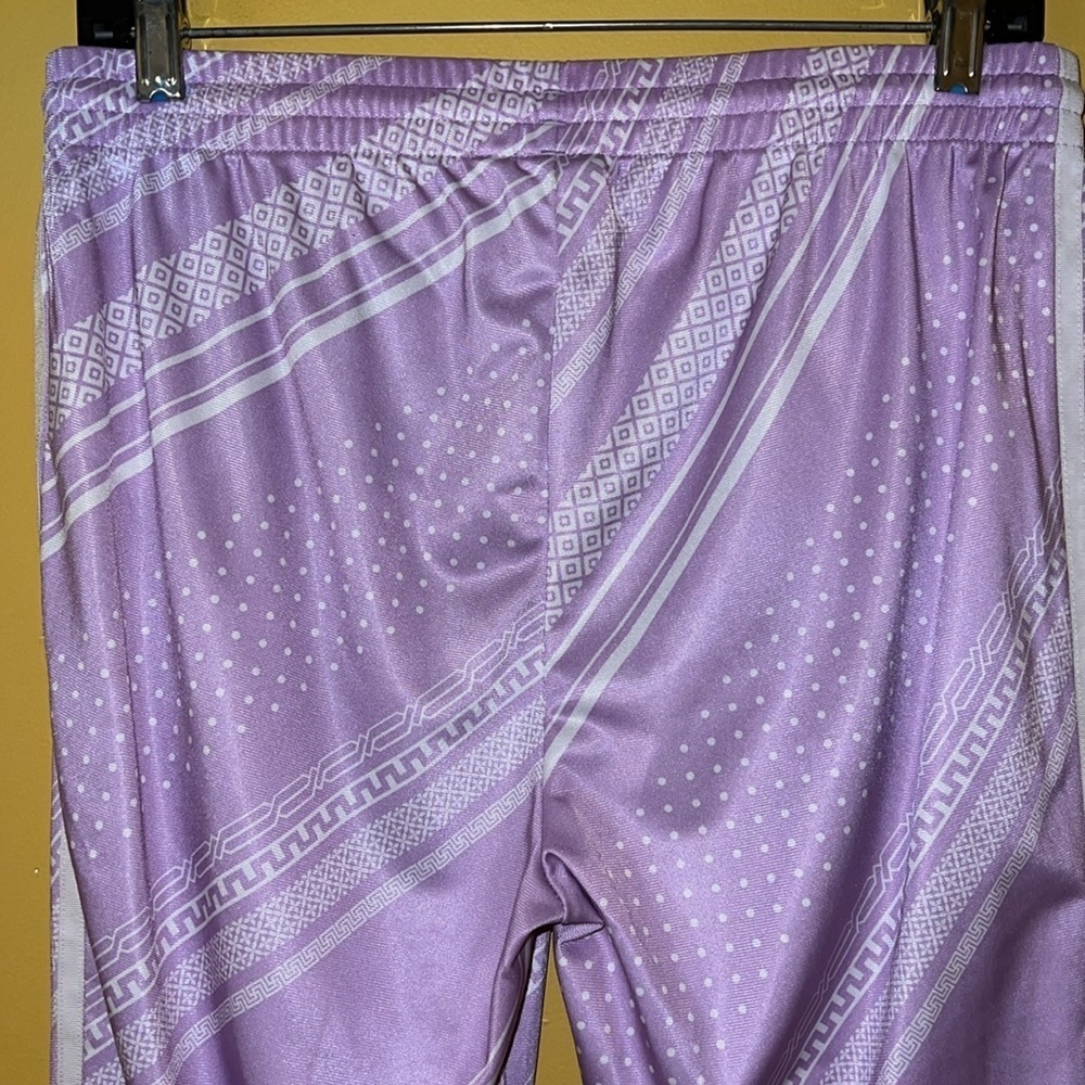 Adidas Bandana Print Lilac Track Pants Superstar - Picture 11 of 12